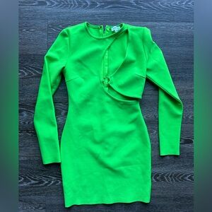 Superdown Lime Green Dress